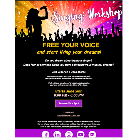 Online Singing Workshop