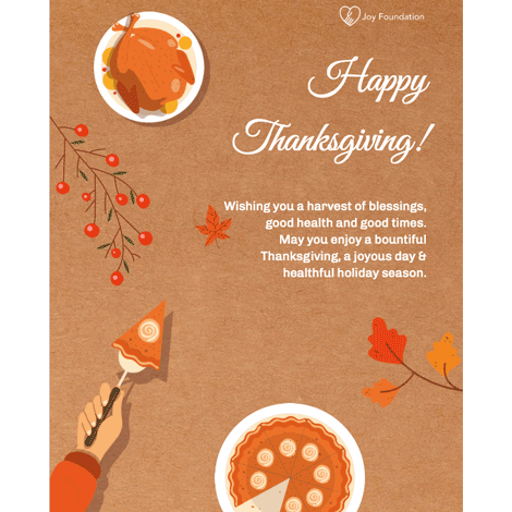 Thanksgiving Message