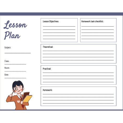 Horizontal Lesson Plan