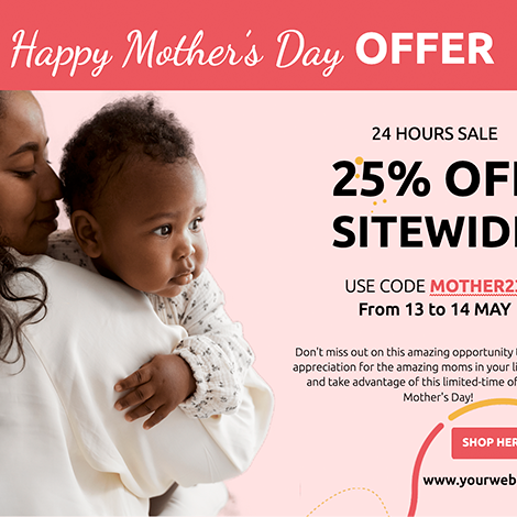 Mother's Day Horizontal Sale