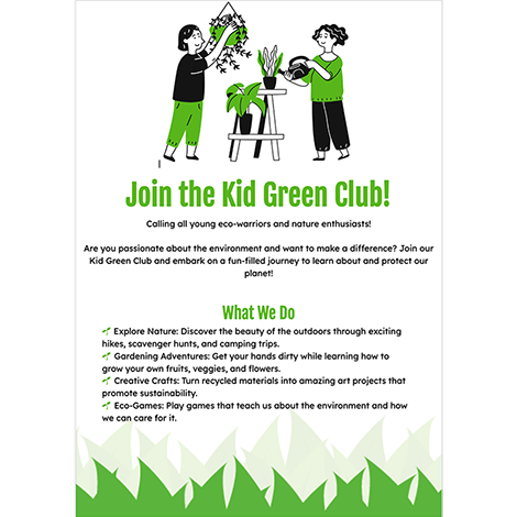 Kid Green Environmental Club