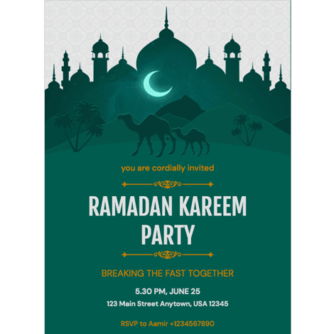 Ramadan Iftar Celebrations