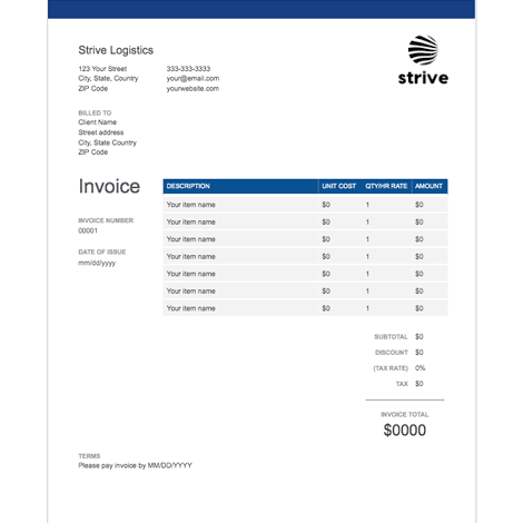 Simple Invoice