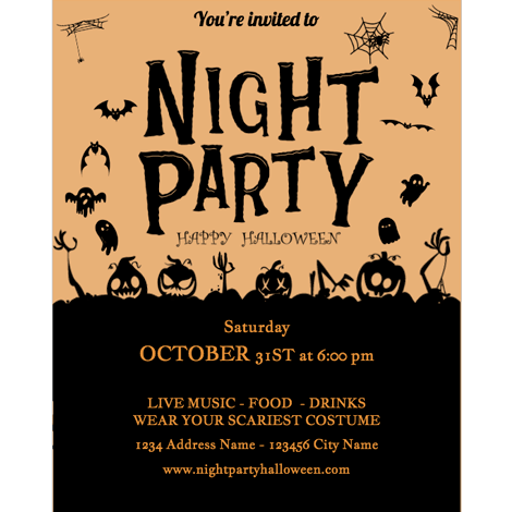 Halloween Party Invite