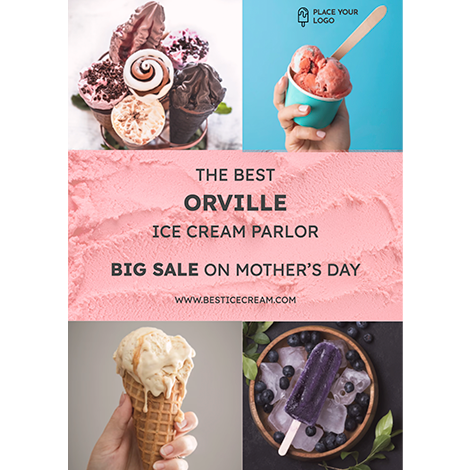 Mother's Day Ice Cream Sale