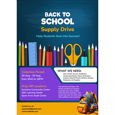 Back to School Supply Drive