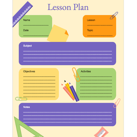 One-Page Lesson Summary
