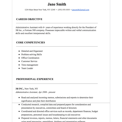 Resume 4