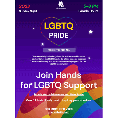 Pride Parade Event For All