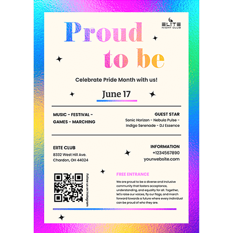 Proud to Be Me Pride Event