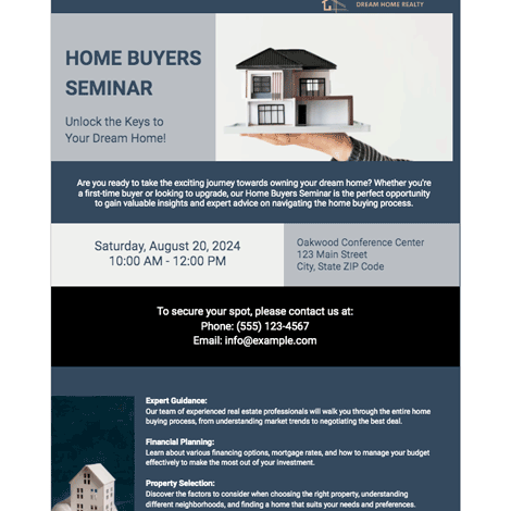 Home Buyers Seminar