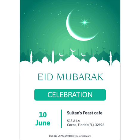 Eid al-Fitr Celebration Invite