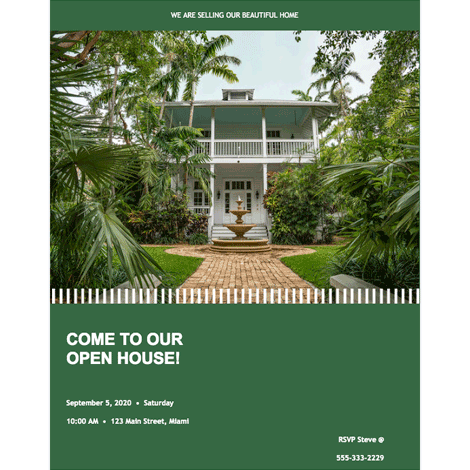 Real Estate - Open House 1