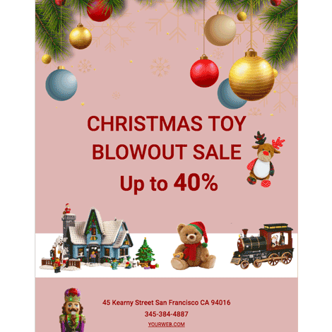 Christmas Toy Sale