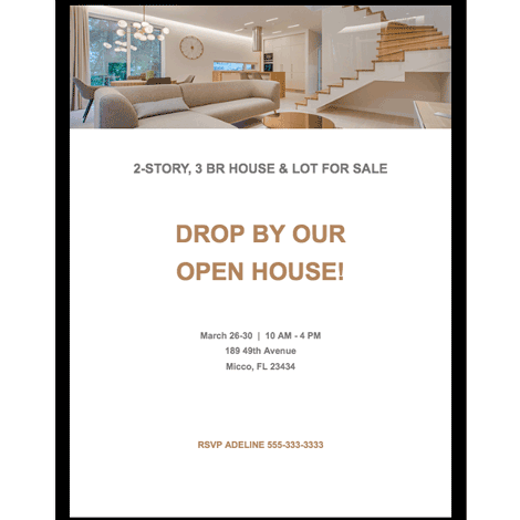 Real Estate - Open House 4