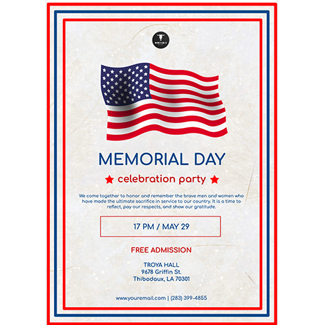 Memorial Day Party Event