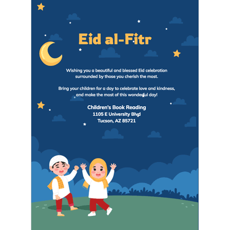 Eid al-Fitr Children Story Time