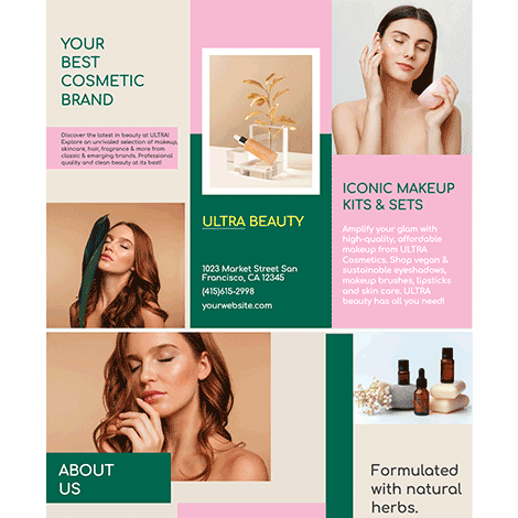 Cosmetic Brand Brochure