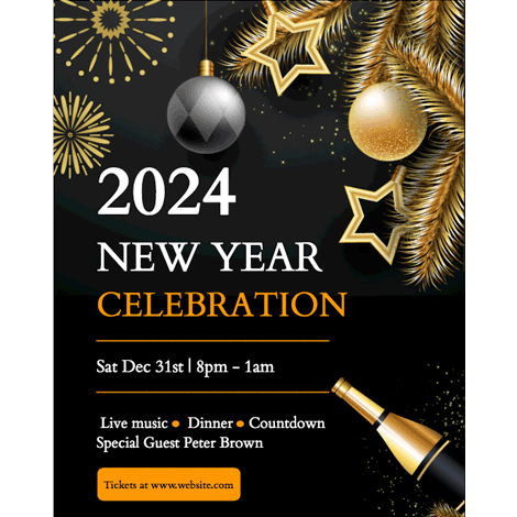 New Year Eve Event Celebration Marketing